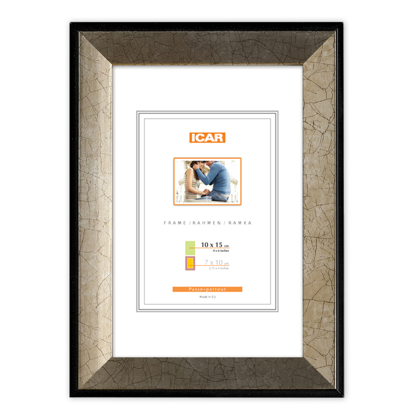 Holzrahmen DRI R 24 silber